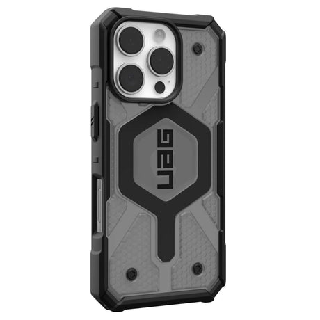 Husa de protectie UAG Pathfinder Clear MagSafe compatibil cu iPhone 16 Pro Max, Ash / Negru