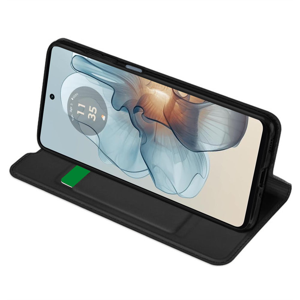 Husa de protectie Techsuit Magskin Book compatibil cu Motorola Moto G24 Power, Negru