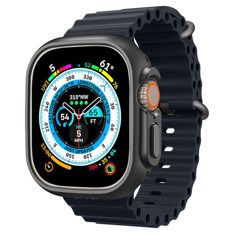 Accesoriu smartwatch Spigen Thin Fit (ACS05458) compatibil cu Apple Watch Ultra / Ultra 2 / Ultra 3, Negru