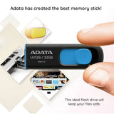 Stick de Memorie Adata AUV128-32G-RBE, USB 3.0, 32GB, Negru