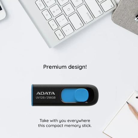 Stick de Memorie Adata AUV128-32G-RBE, USB 3.0, 32GB, Negru