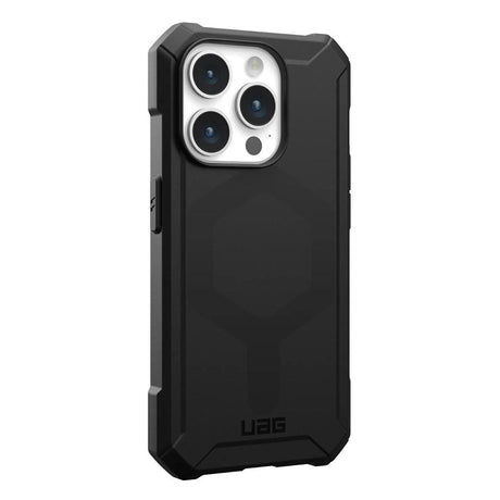 Husa de protectie UAG Essential Armor MagSafe compatibil cu iPhone 15 Pro, Negru