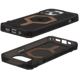 Husa de protectie UAG Plyo compatibil cu iPhone 15 Pro MagSafe, Negru Bronze