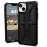 Husa de protectie UAG Monarch compatibil cu iPhone 14 Plus, Carbon Fiber
