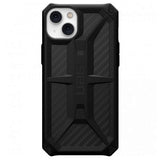 Husa de protectie UAG Monarch compatibil cu iPhone 14 Plus, Carbon Fiber