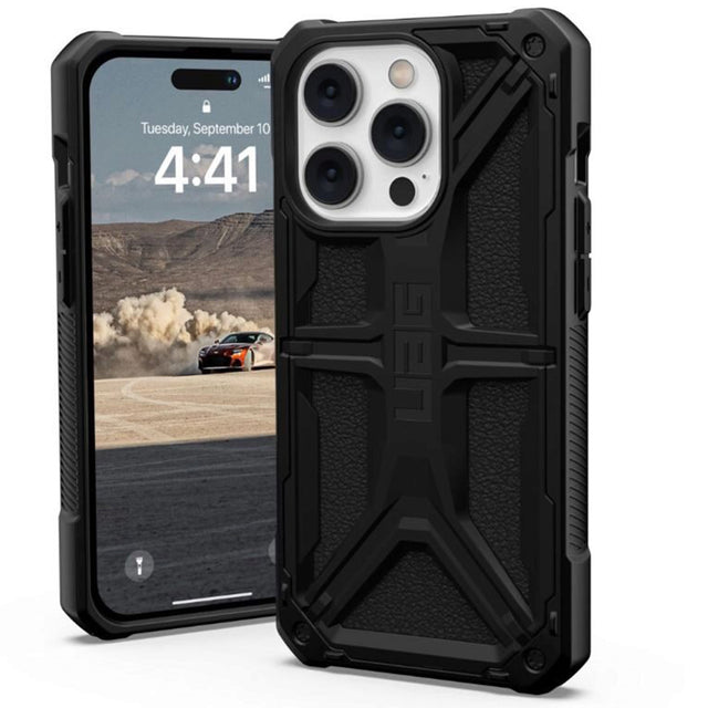 Husa de protectie UAG Monarch compatibil cu iPhone 14 Pro, Negru