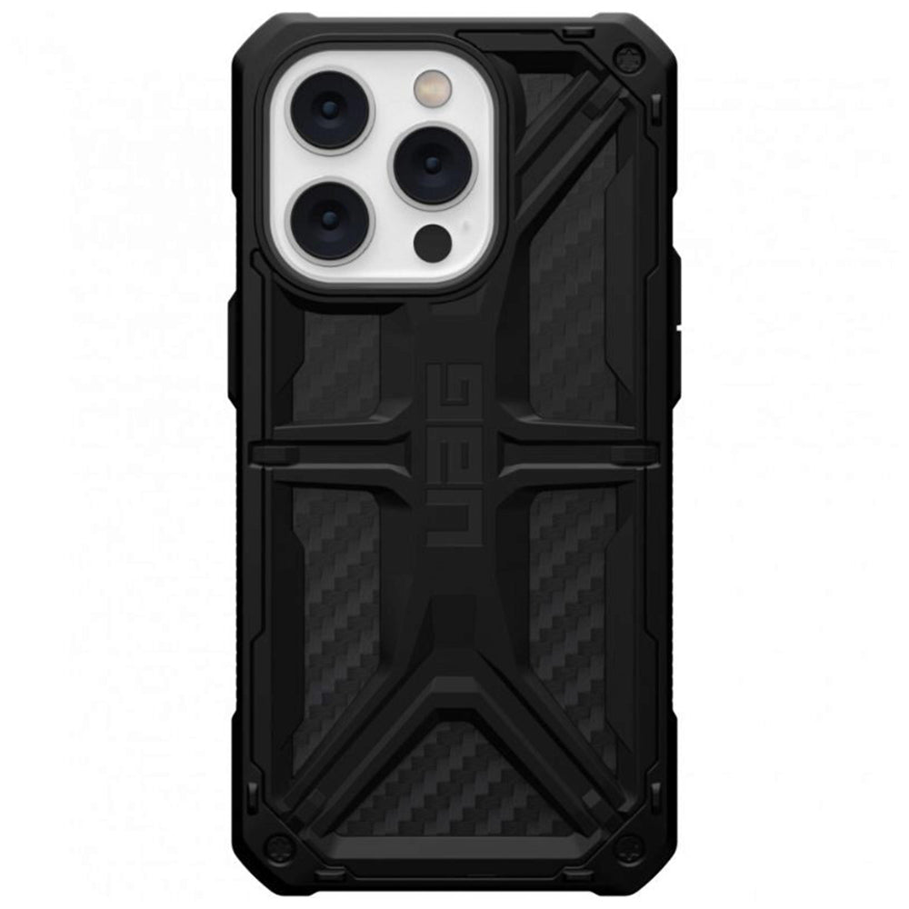 Husa de protectie UAG Monarch compatibil cu iPhone 14 Pro, Carbon Fiber