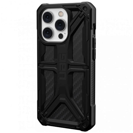 Husa de protectie UAG Monarch compatibil cu iPhone 14 Pro, Carbon Fiber