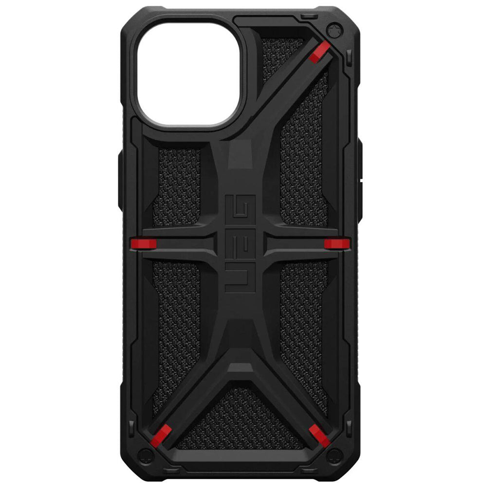 Husa de protectie UAG Monarch compatibil cu iPhone 15 Plus, Kevlar Black