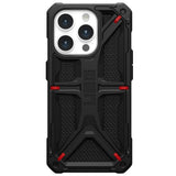 Husa de protectie UAG Monarch compatibil cu iPhone 15 Pro, Kevlar Black