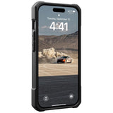 Husa de protectie UAG Monarch compatibil cu iPhone 15 Pro, Kevlar Black