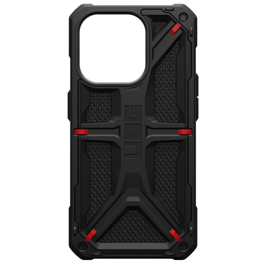 Husa de protectie UAG Monarch compatibil cu iPhone 15 Pro, Kevlar Black