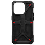 Husa de protectie UAG Monarch compatibil cu iPhone 15 Pro, Kevlar Black