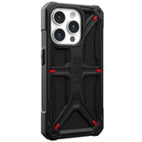 Husa de protectie UAG Monarch compatibil cu iPhone 15 Pro, Kevlar Black