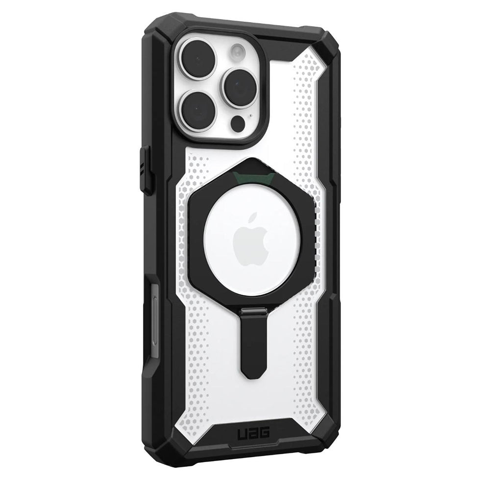 Husa de protectie UAG Plasma XTE MagSafe compatibil cu iPhone 16 Pro, Negru Clear