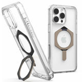 Husa de protectie UAG Plyo XTE MagSafe compatibil cu iPhone 16 Pro, Transparent Titanium