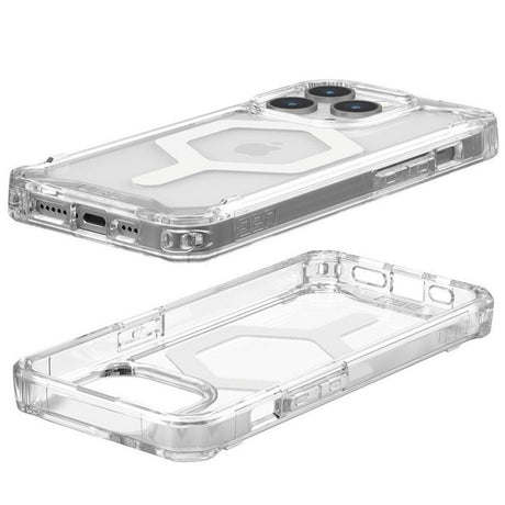 Husa de protectie UAG Plyo MagSafe compatibil cu iPhone 15 Pro, Ice White