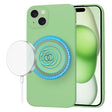 Husa de protectie Techsuit SoftFlex MagSafe compatibil cu iPhone 15 Plus, Verde Menta