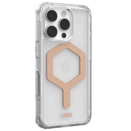 Husa de protectie UAG Plyo MagSafe compatibil cu iPhone 16 Pro, Ice Rose Gold