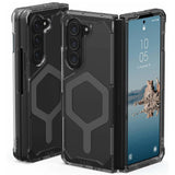 Husa de protectie UAG Plyo Pro MagSafe compatibil cu Samsung Galaxy Z Fold5, Ash / Gri Spatial
