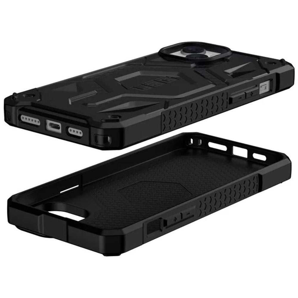 Husa de protectie UAG Monarch Pro MagSafe compatibil cu iPhone 14 Plus, Carbon Fiber