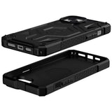 Husa de protectie UAG Monarch Pro MagSafe compatibil cu iPhone 14 Plus, Carbon Fiber
