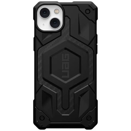 Husa de protectie UAG Monarch Pro MagSafe compatibil cu iPhone 14 Plus, Carbon Fiber