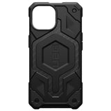 Husa de protectie UAG Monarch Pro MagSafe compatibil cu iPhone 15 Plus, Carbon Fiber
