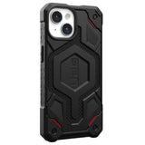 Husa de protectie UAG Monarch Pro MagSafe compatibil cu iPhone 15 Plus, Kevlar Black