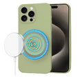 Husa de protectie Techsuit SoftFlex MagSafe compatibil cu iPhone 15 Pro Max, Matcha