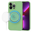 Husa de protectie Techsuit SoftFlex MagSafe compatibil cu iPhone 13 Pro, Verde Menta
