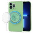 Husa de protectie Techsuit SoftFlex MagSafe compatibil cu iPhone 13 Pro Max, Verde Menta