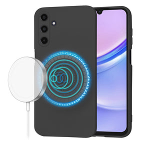 Husa de protectie Techsuit SoftFlex MagSafe compatibil cu Samsung Galaxy A15 4G / A15 5G, Negru