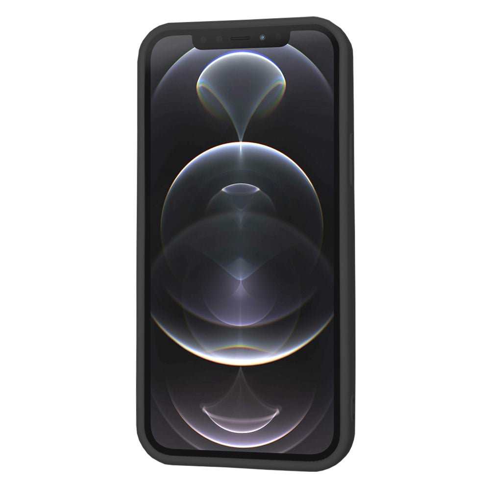 Husa de protectie Techsuit SoftFlex compatibil cu iPhone 12 Pro, Negru