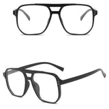 Techsuit Anti-Blue Light Glasses Reflex PC (PC28014-C1), Square, Negru
