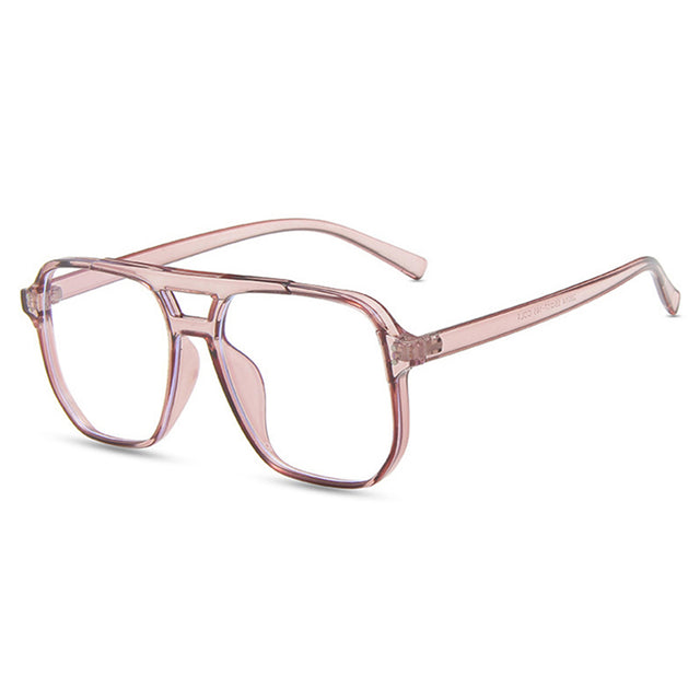 Techsuit Anti-Blue Light Glasses Reflex PC (PC28014-C4), Square, Roz
