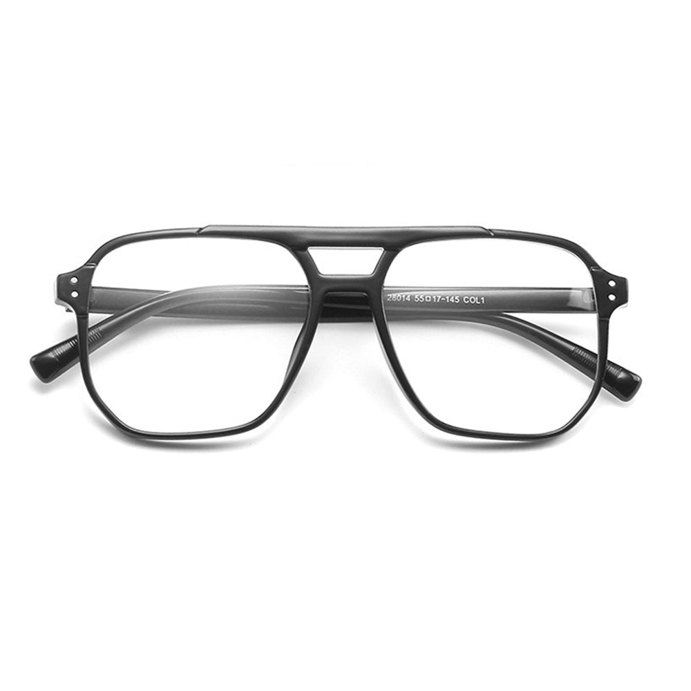 Techsuit Anti-Blue Light Glasses Reflex PC (PC28014-C8), Square, Transparent