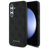 Husa de protectie Guess Hardcase 4G Classic (GUHCS24FEG4GFGR) compatibil cu Samsung Galaxy S24 FE, Gri