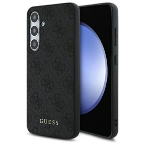 Husa de protectie Guess Hardcase 4G Classic (GUHCS24FEG4GFGR) compatibil cu Samsung Galaxy S24 FE, Gri