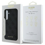 Husa de protectie Guess Hardcase 4G Classic (GUHCS24FEG4GFGR) compatibil cu Samsung Galaxy S24 FE, Gri