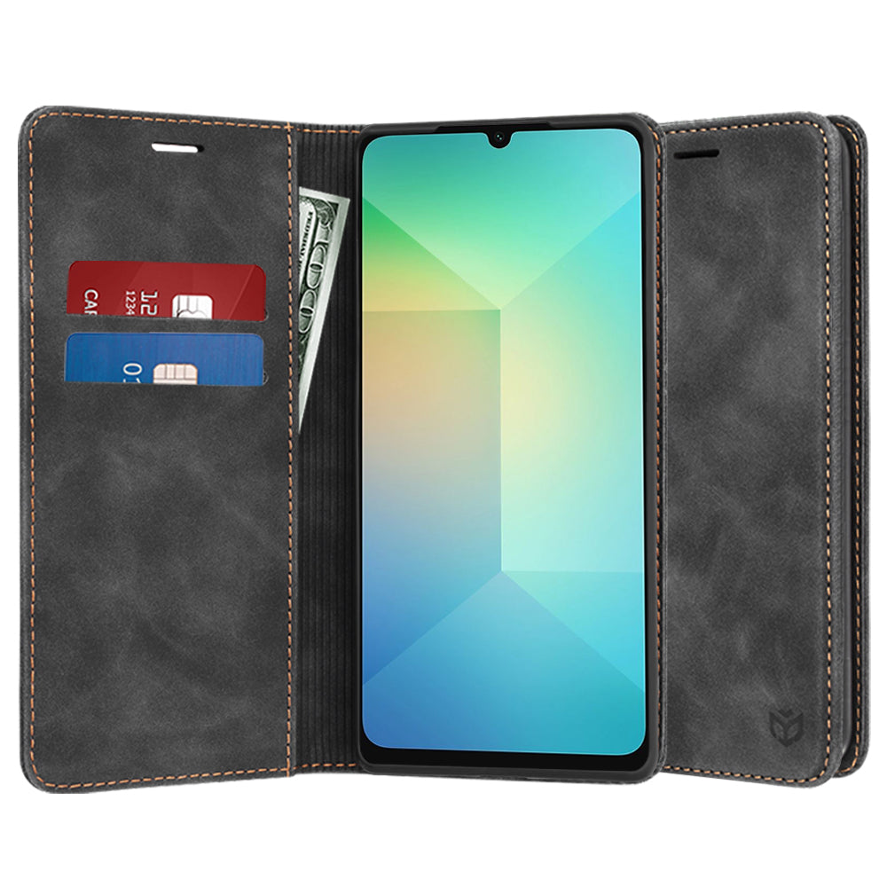 Husa de protectie Techsuit Confy compatibil cu Samsung Galaxy A06, Negru