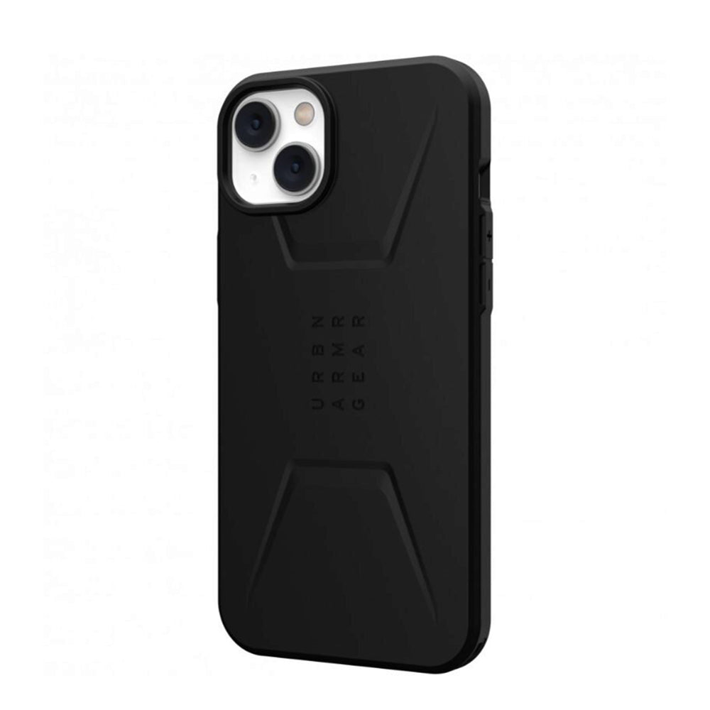 Husa de protectie UAG Civilian MagSafe compatibil cu iPhone 15 Plus, Negru