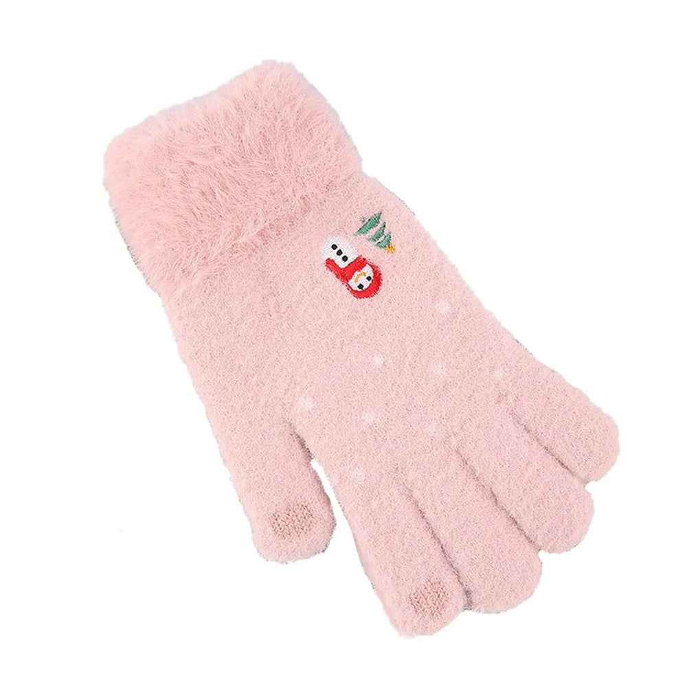 Techsuit Gloves (ST0011), from Mink Fur, Size 21cm, Roz