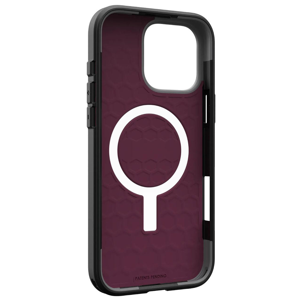 Husa de protectie UAG Civilian MagSafe compatibil cu iPhone 16 Pro Max, Bordo