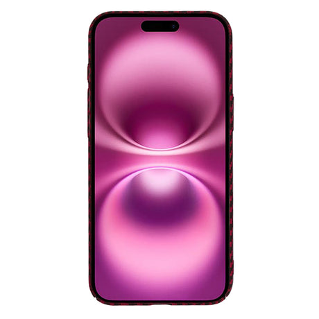Husa de protectie Techsuit Carbonite FiberShell compatibil cu iPhone 16 Plus, Rosu