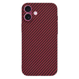 Husa de protectie Techsuit Carbonite FiberShell compatibil cu iPhone 16 Plus, Rosu