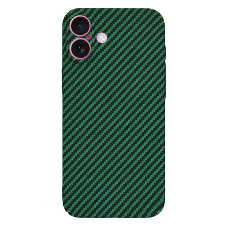 Husa de protectie Techsuit Carbonite FiberShell compatibil cu iPhone 16 Plus, Verde