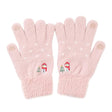 Techsuit Gloves (ST0011), from Mink Fur, Size 21cm, Roz