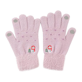 Techsuit Gloves (ST0011), from Mink Fur, Size 21cm, Mov