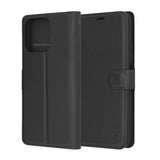 Husa de protectie Techsuit Leather Folio compatibil cu Honor 200 Smart / X7c, Negru